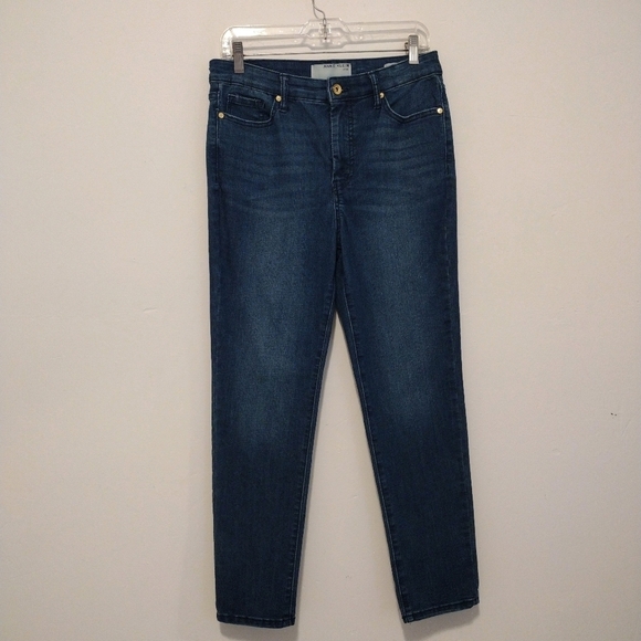 Anne Klein - High Rise Slim Ankle Jeans - Picture 2 of 13